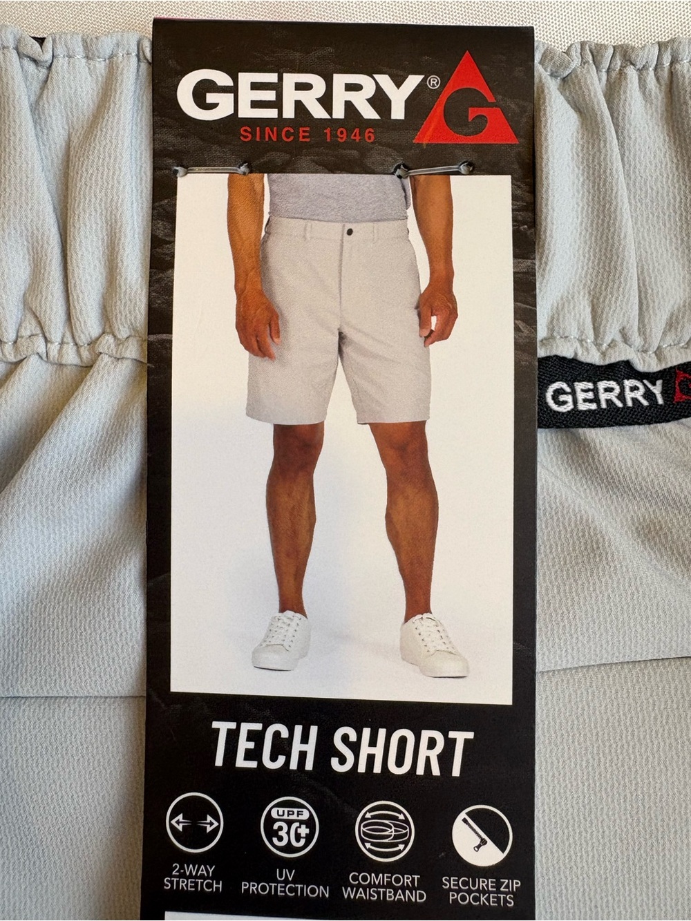 Gerry Weber Light Gray Men’s Tech Shorts